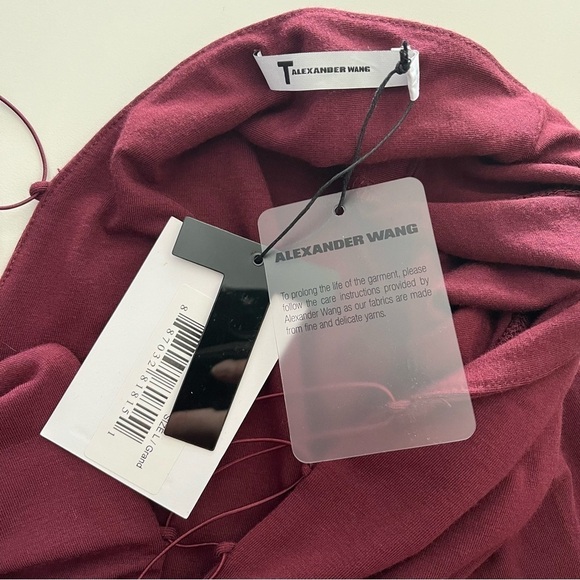 ALEXANDER WANG x REVOLVE Lace Up Long Sleeve Bodysuit - Picture 8 of 12